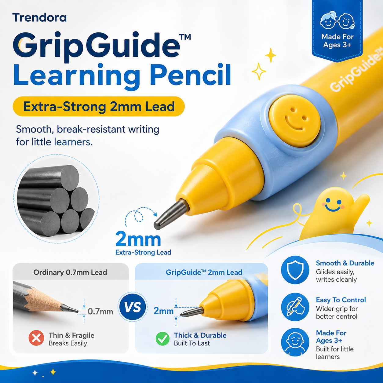 GripGuide™ Learning Pencil