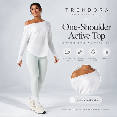 One-Shoulder Active Top