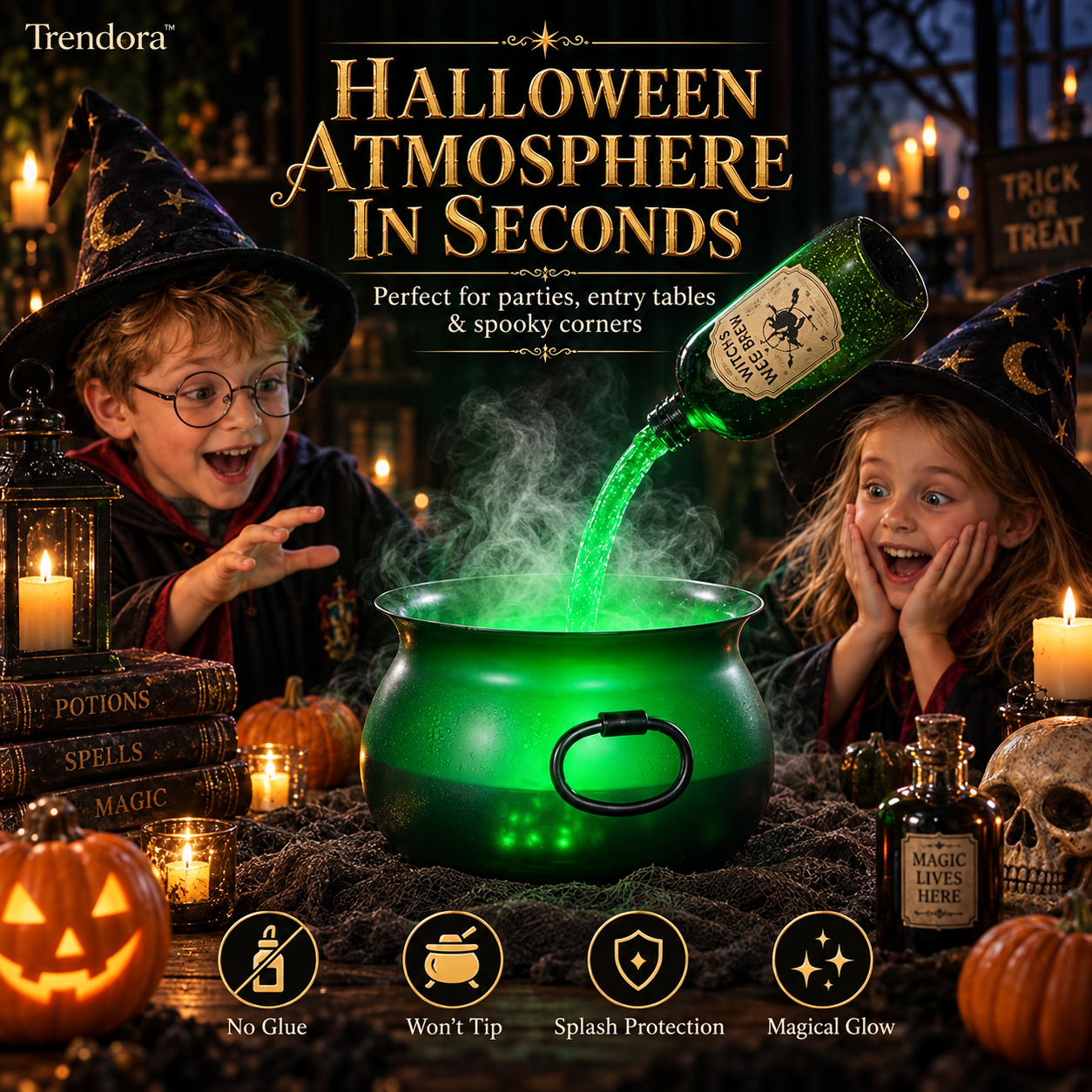 Trendora WitchBrew™ Magic Cauldron